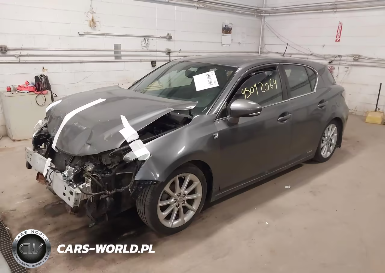 2012 Lexus Ct 200H Premium VIN:JTHKD5BH2C2058874 - 2