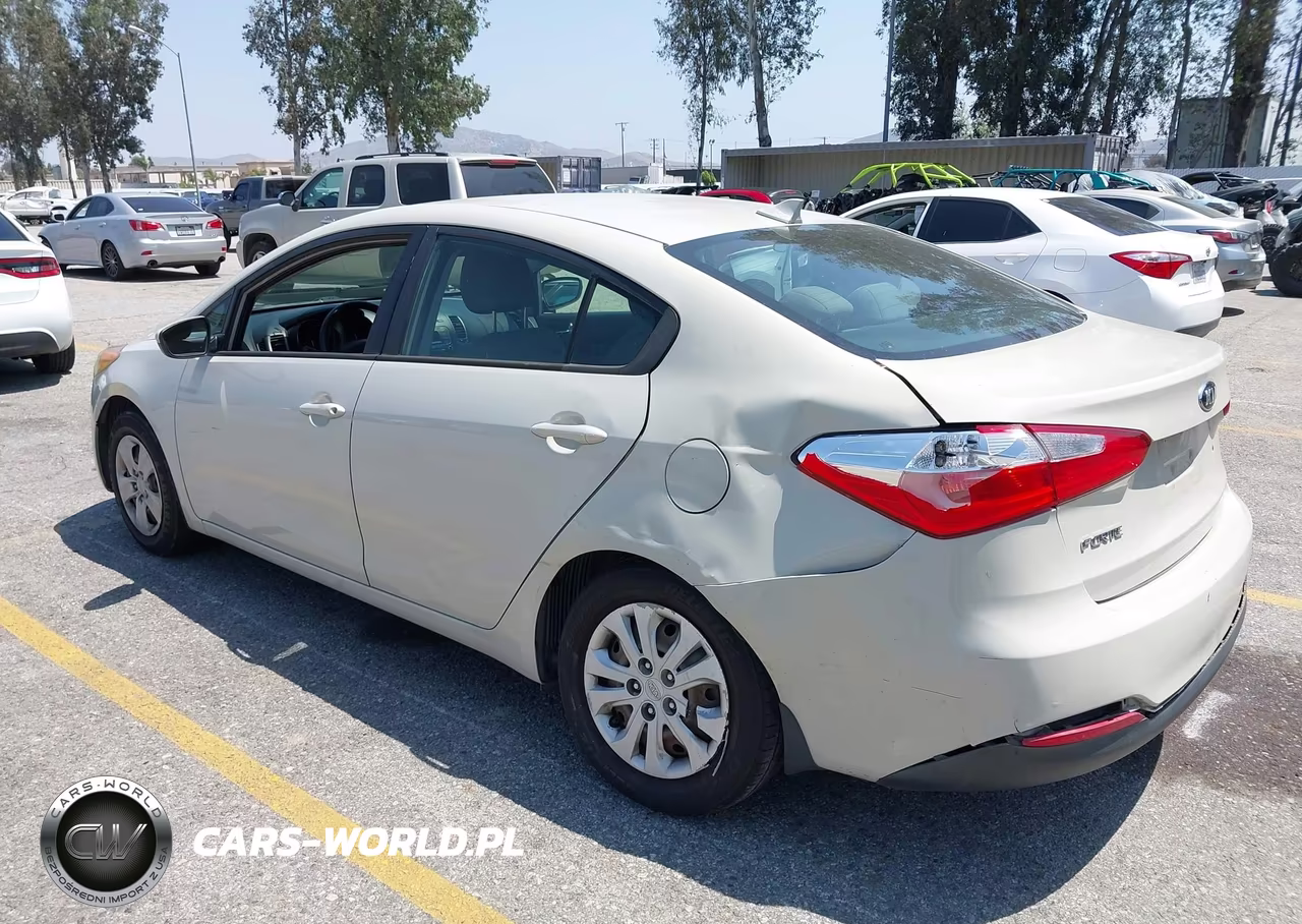 2014 Kia Forte Lx VIN:KNAFK4A65E5075928 - 3