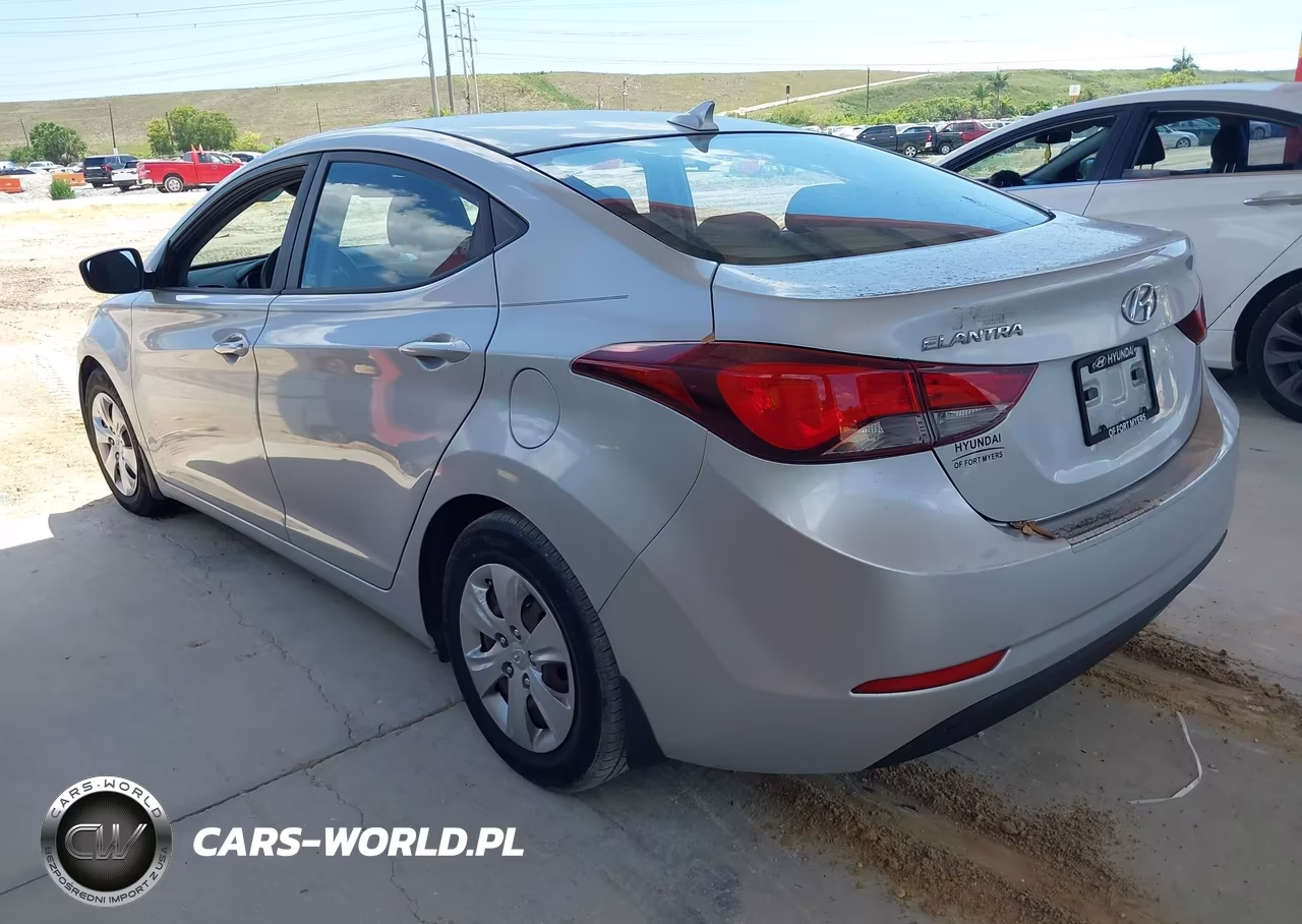 2016 Hyundai Elantra Se VIN:KMHDH4AE0GU512206 - 3