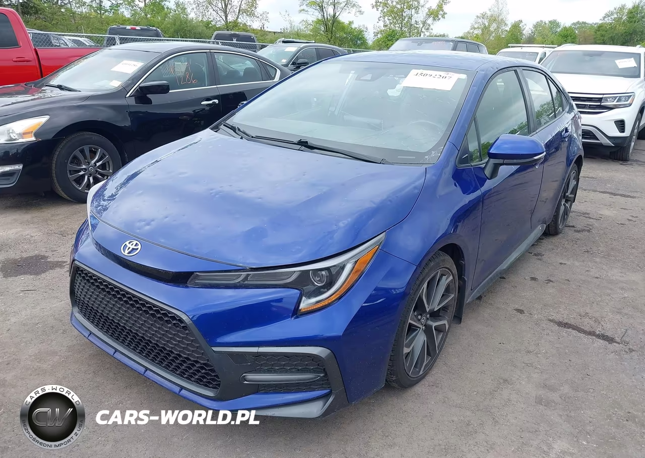 2021 Toyota Corolla Se VIN:JTDS4MCE4MJ067230 - 2