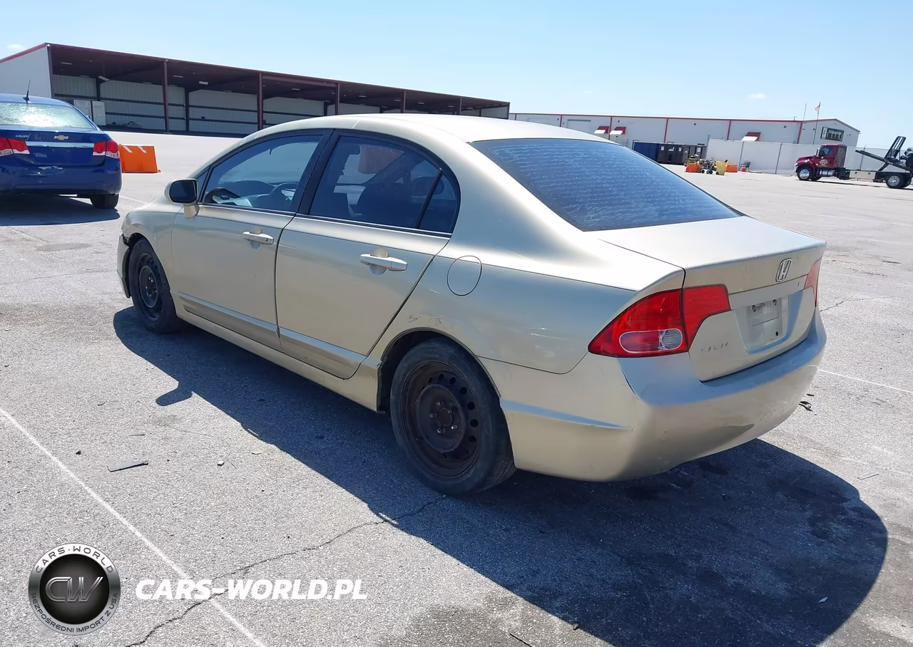 2007 Honda Civic Lx VIN:1HGFA16527L074336 - 3