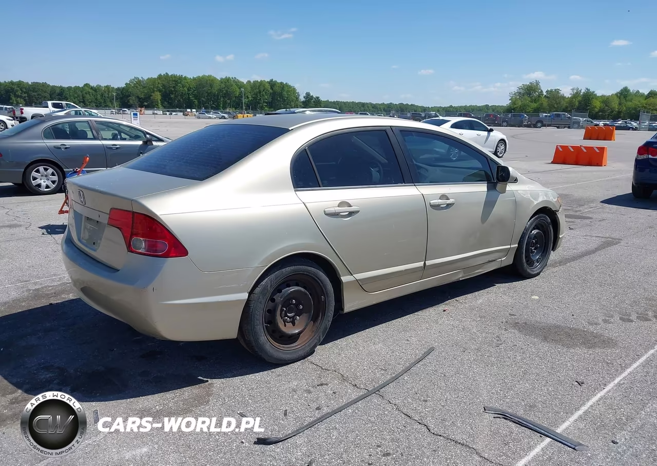 2007 Honda Civic Lx VIN:1HGFA16527L074336 - 4
