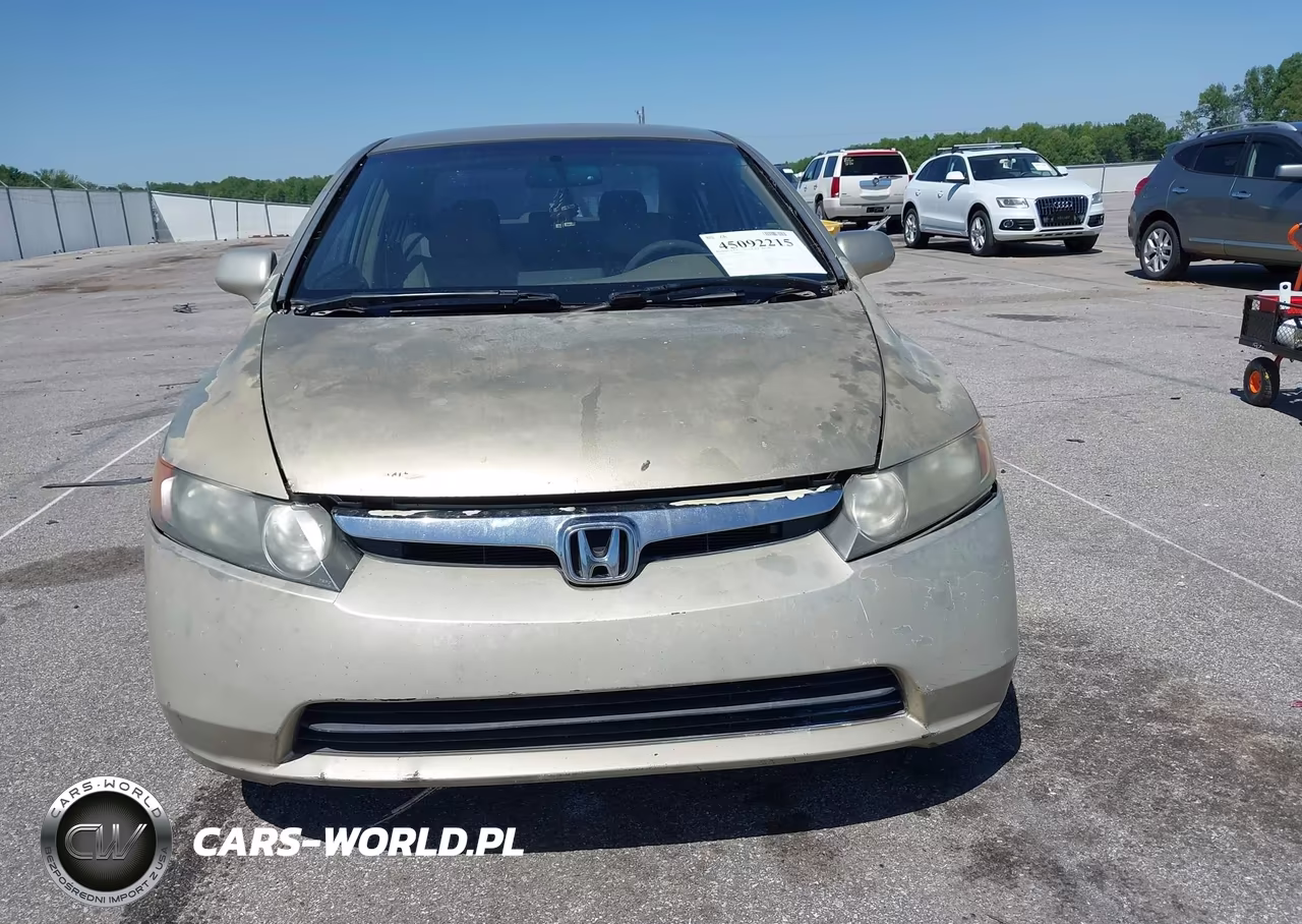2007 Honda Civic Lx VIN:1HGFA16527L074336 - 6