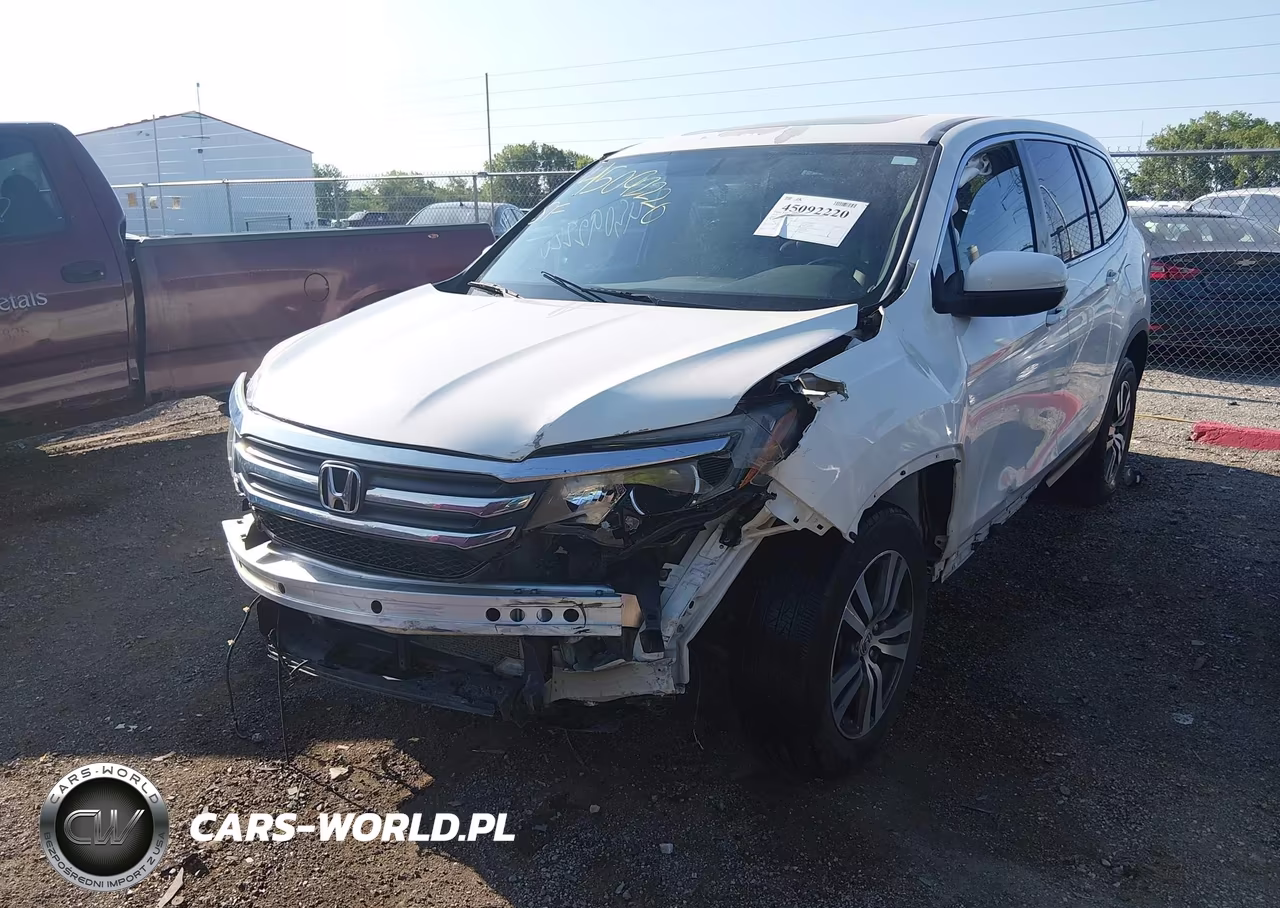 2016 Honda Pilot Ex-L VIN:5FNYF6H53GB059253 - 2