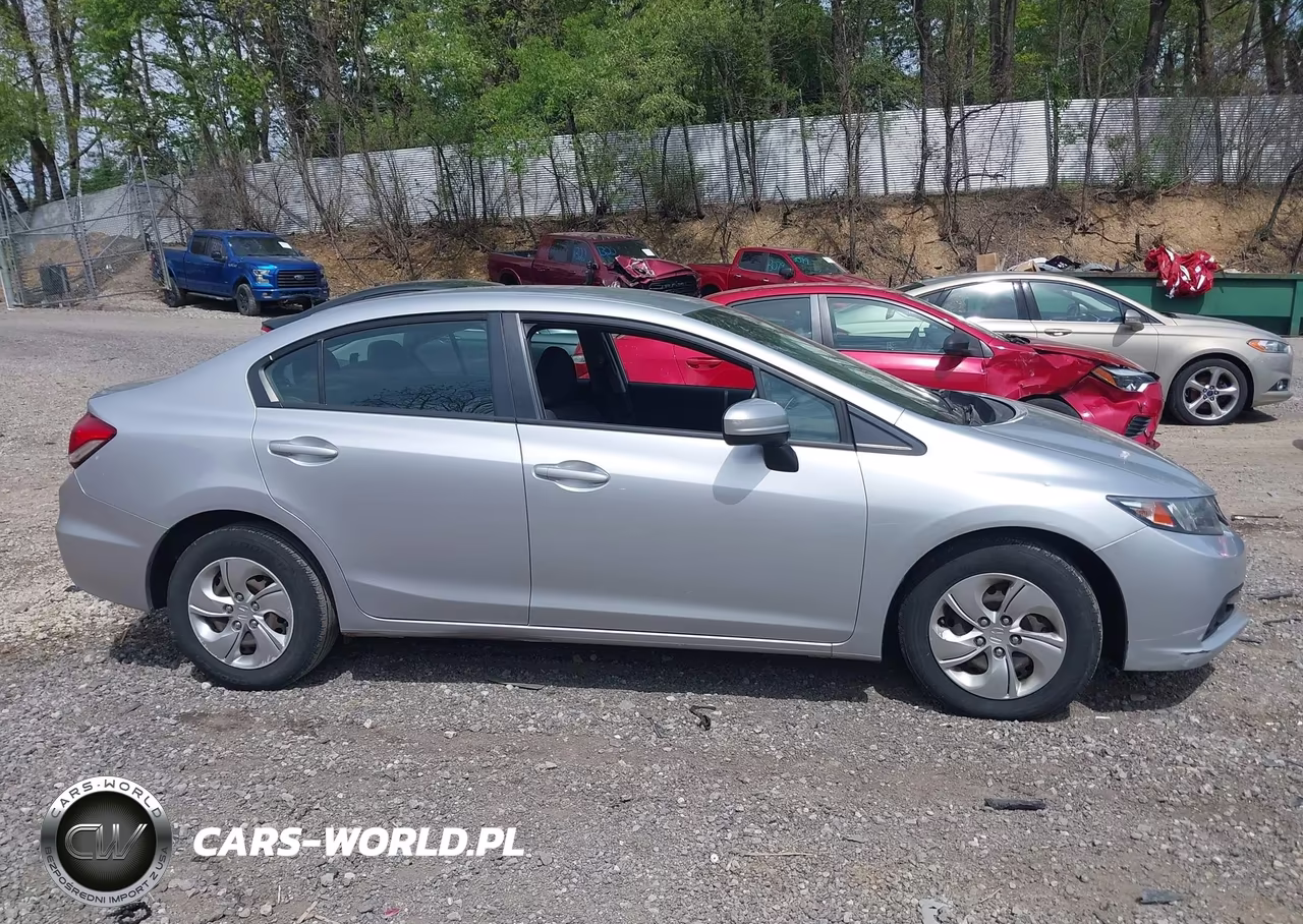 2014 Honda Civic Lx VIN:2HGFB2F59EH503999 - 13