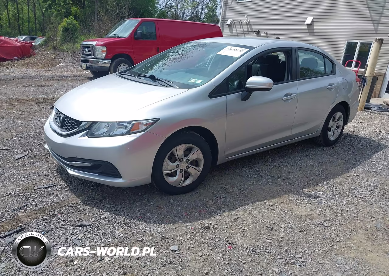2014 Honda Civic Lx VIN:2HGFB2F59EH503999 - 2