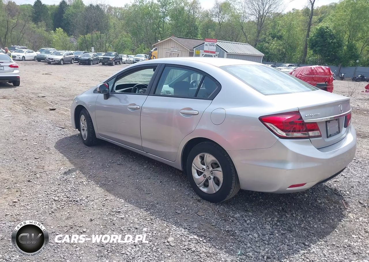 2014 Honda Civic Lx VIN:2HGFB2F59EH503999 - 3