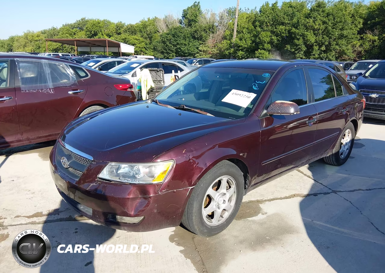 2006 Hyundai Sonata Gls V6-Lx V6 VIN:5NPEU46F56H073051 - 2