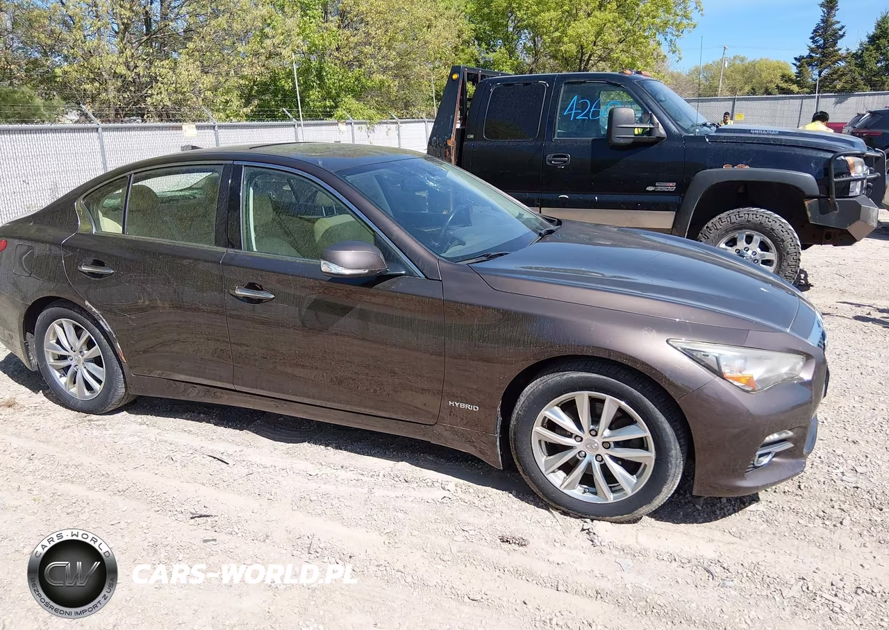2014 Infiniti Q50 Hybrid Premium VIN:JN1AV7AR6EM702385 - 13