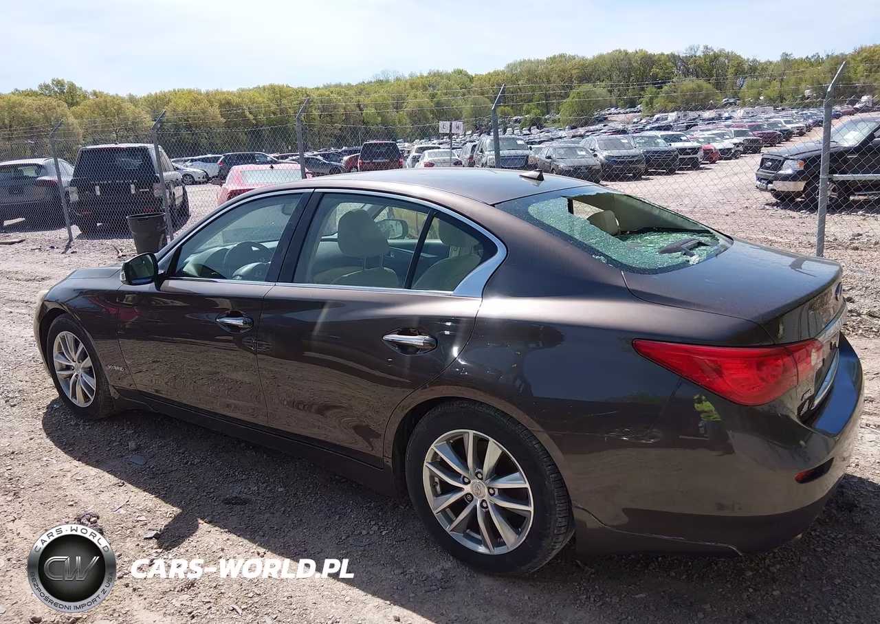 2014 Infiniti Q50 Hybrid Premium VIN:JN1AV7AR6EM702385 - 14