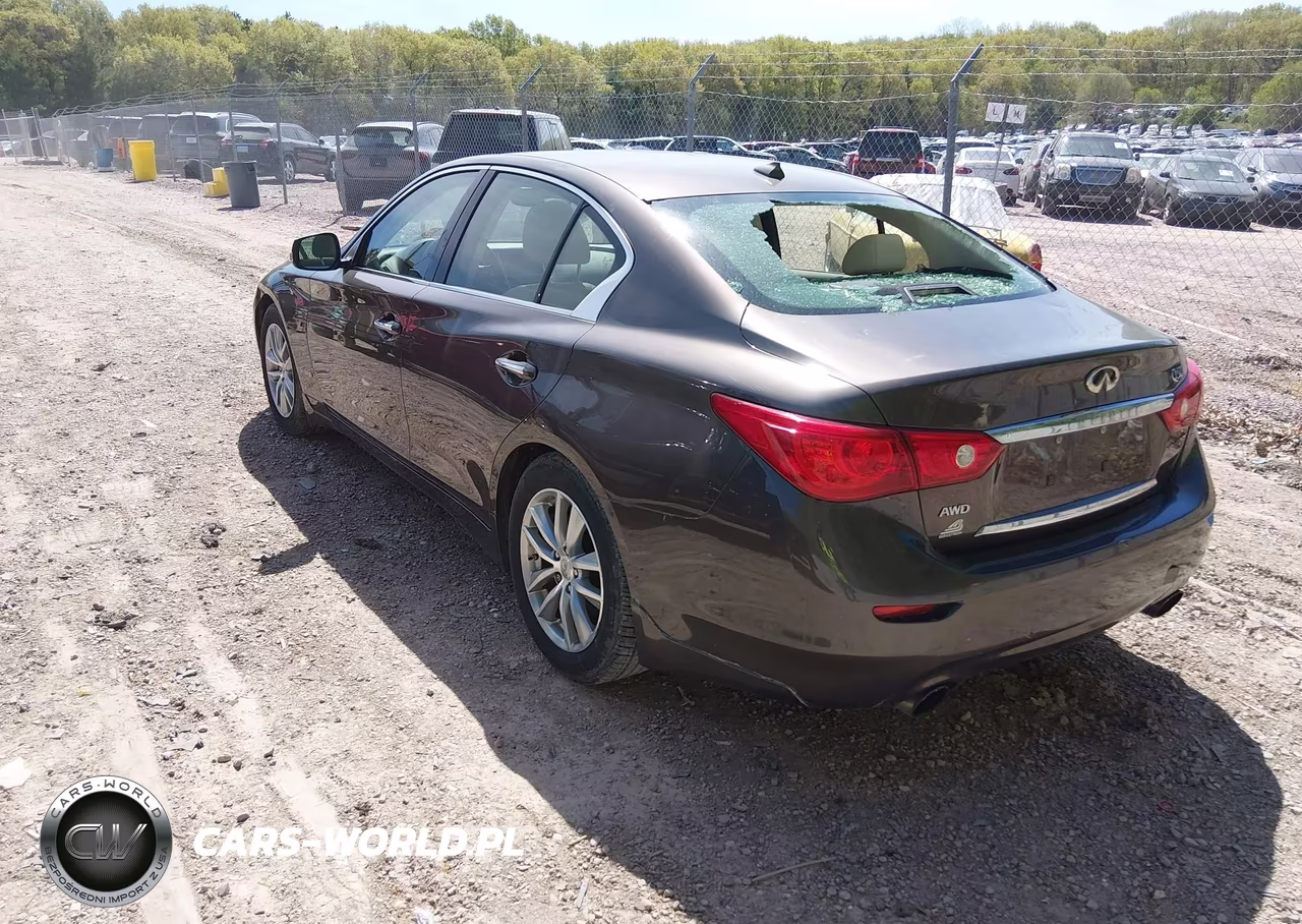 2014 Infiniti Q50 Hybrid Premium VIN:JN1AV7AR6EM702385 - 3