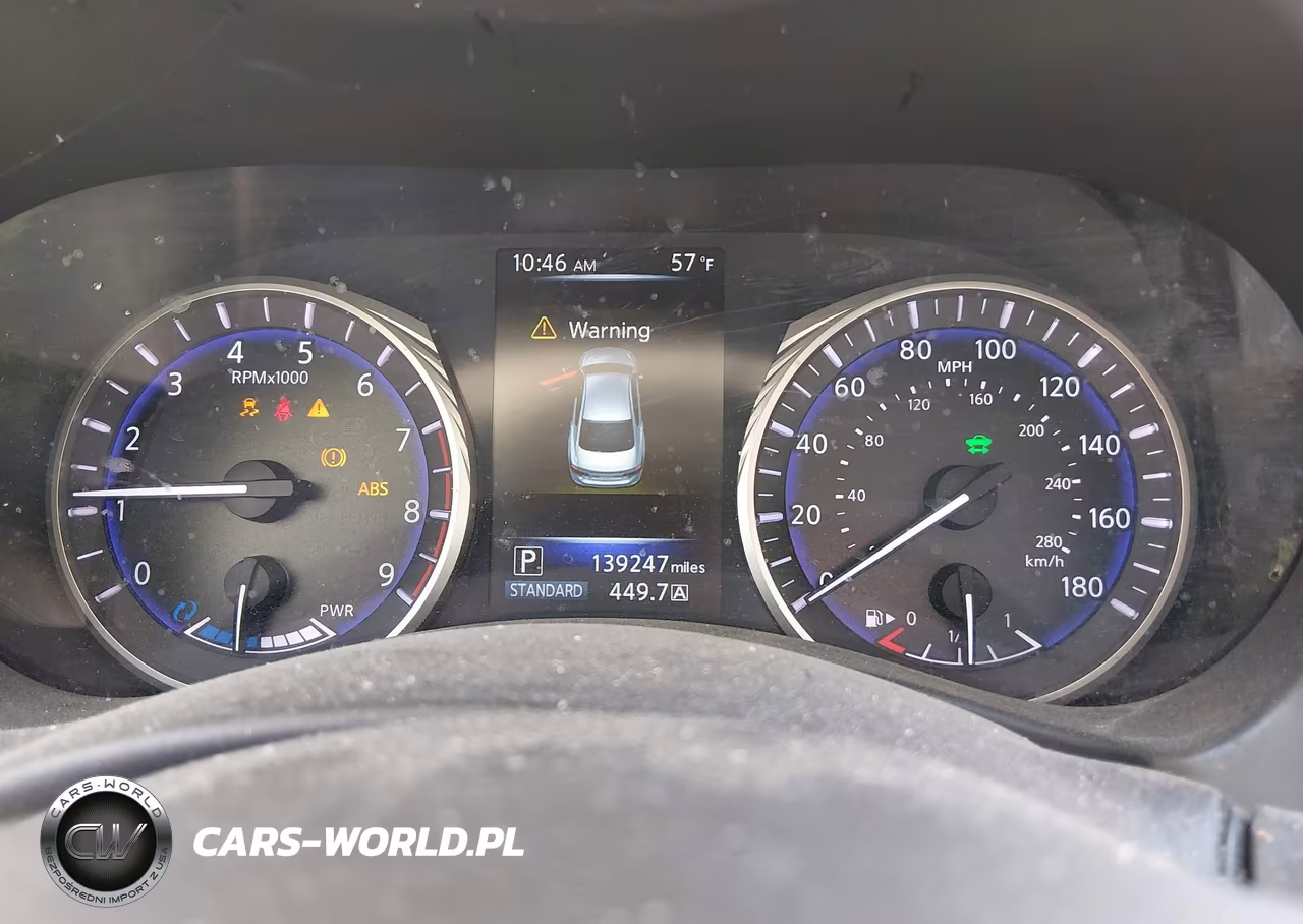 2014 Infiniti Q50 Hybrid Premium VIN:JN1AV7AR6EM702385 - 7