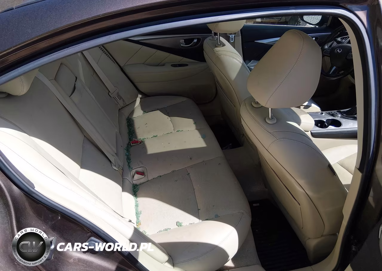 2014 Infiniti Q50 Hybrid Premium VIN:JN1AV7AR6EM702385 - 8