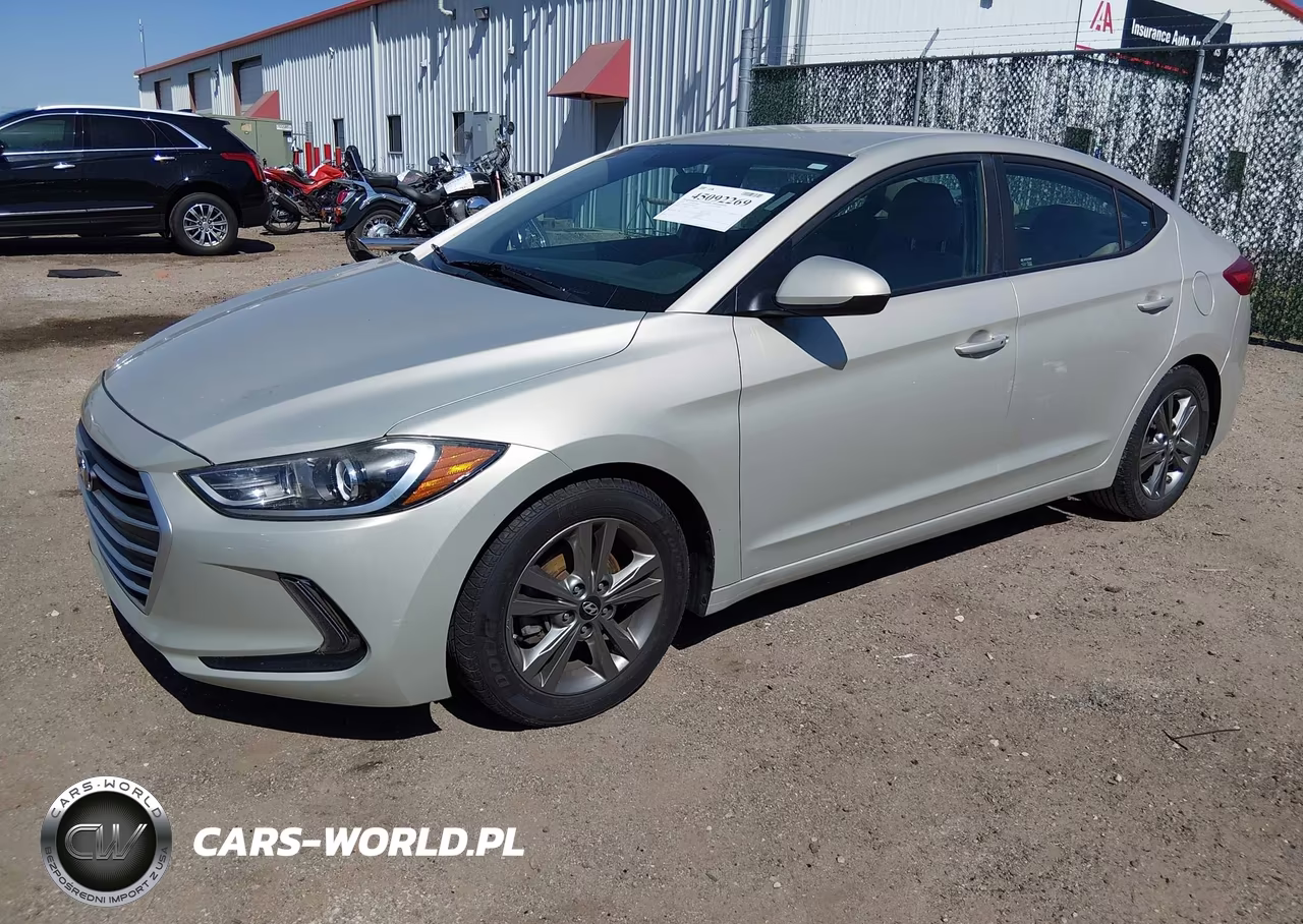 2017 Hyundai Elantra Se VIN:5NPD84LF5HH014055 - 2