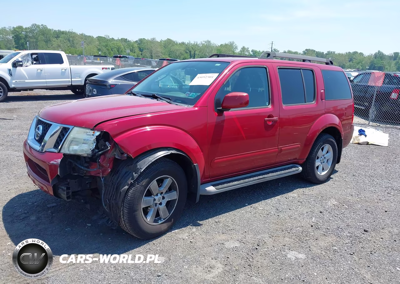 2011 Nissan Pathfinder Sv VIN:5N1AR1NB0BC612741 - 2