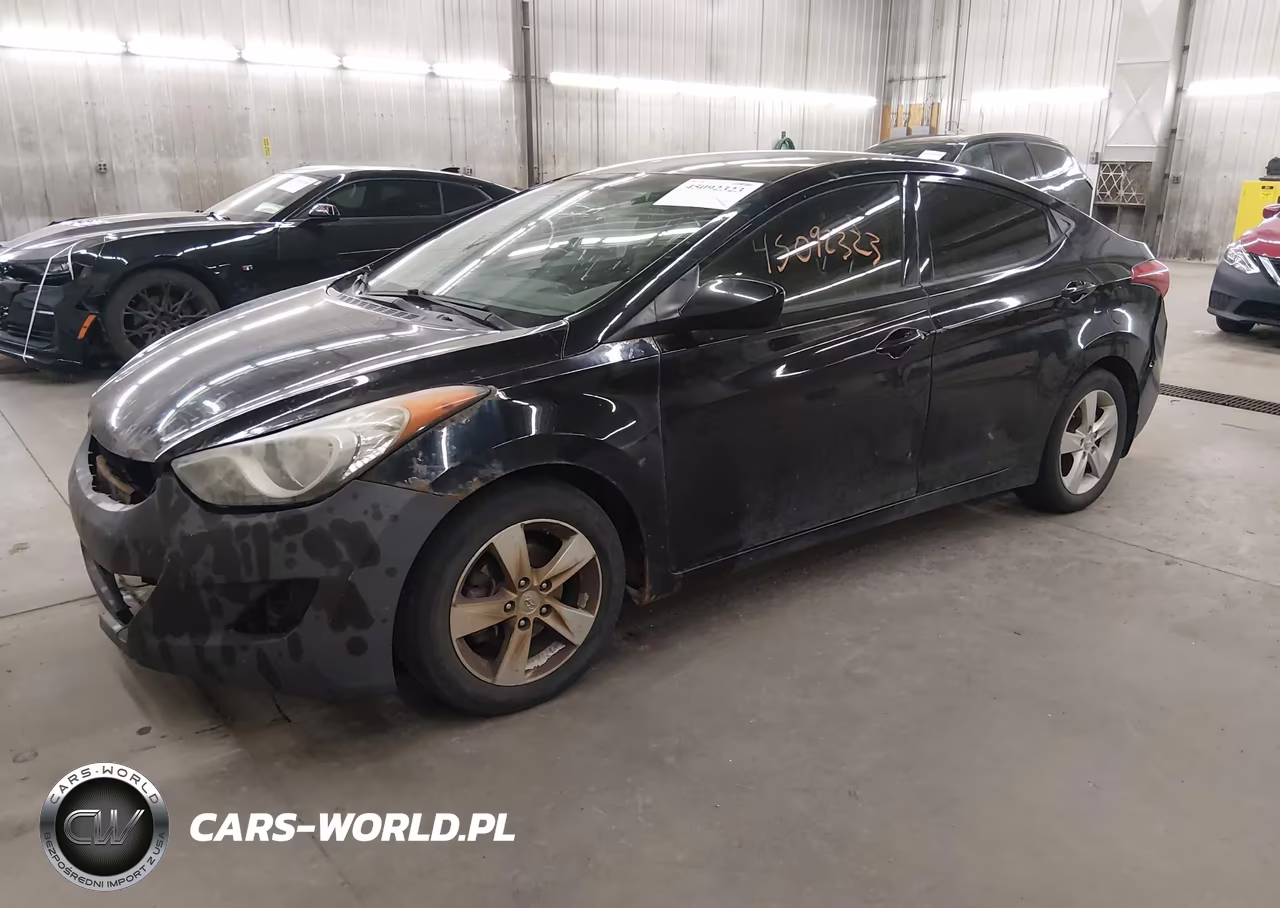 2013 Hyundai Elantra Gls VIN:KMHDH4AEXDU936102 - 2