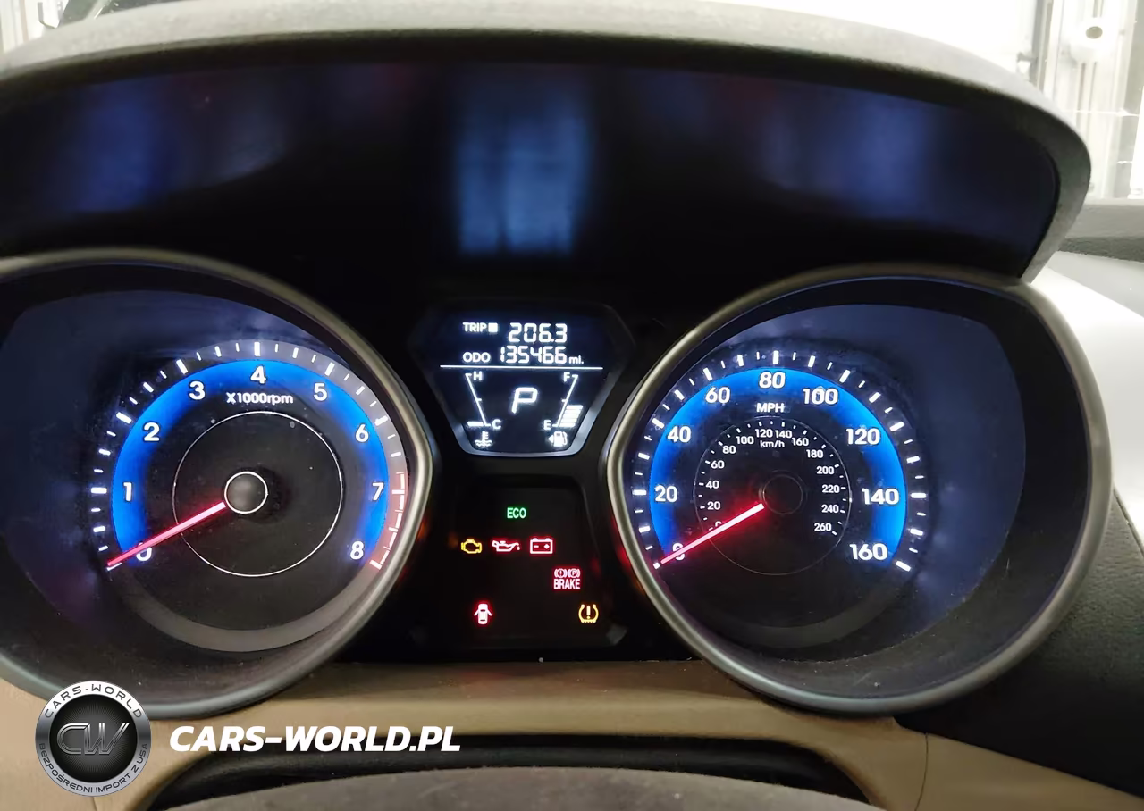 2013 Hyundai Elantra Gls VIN:KMHDH4AEXDU936102 - 7