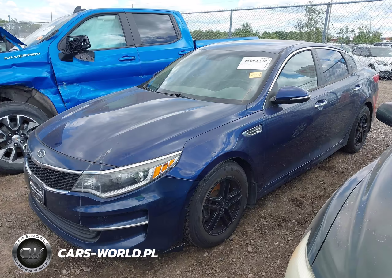 2016 Kia Optima Lx VIN:5XXGT4L35GG093237 - 2
