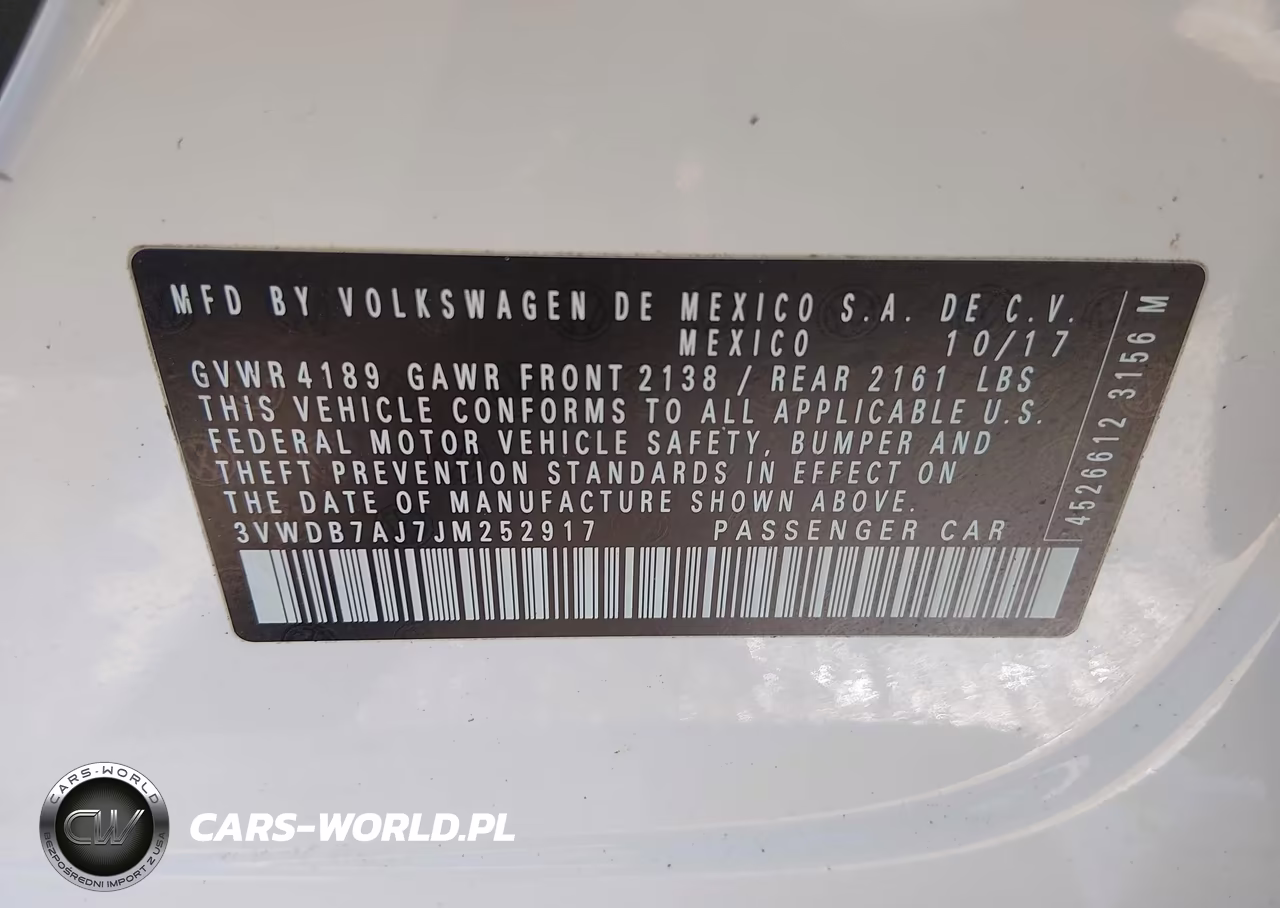 2018 Volkswagen Jetta 1.4T Se-1.4T Wolfsburg Edition VIN:3VWDB7AJ7JM252917 - 9