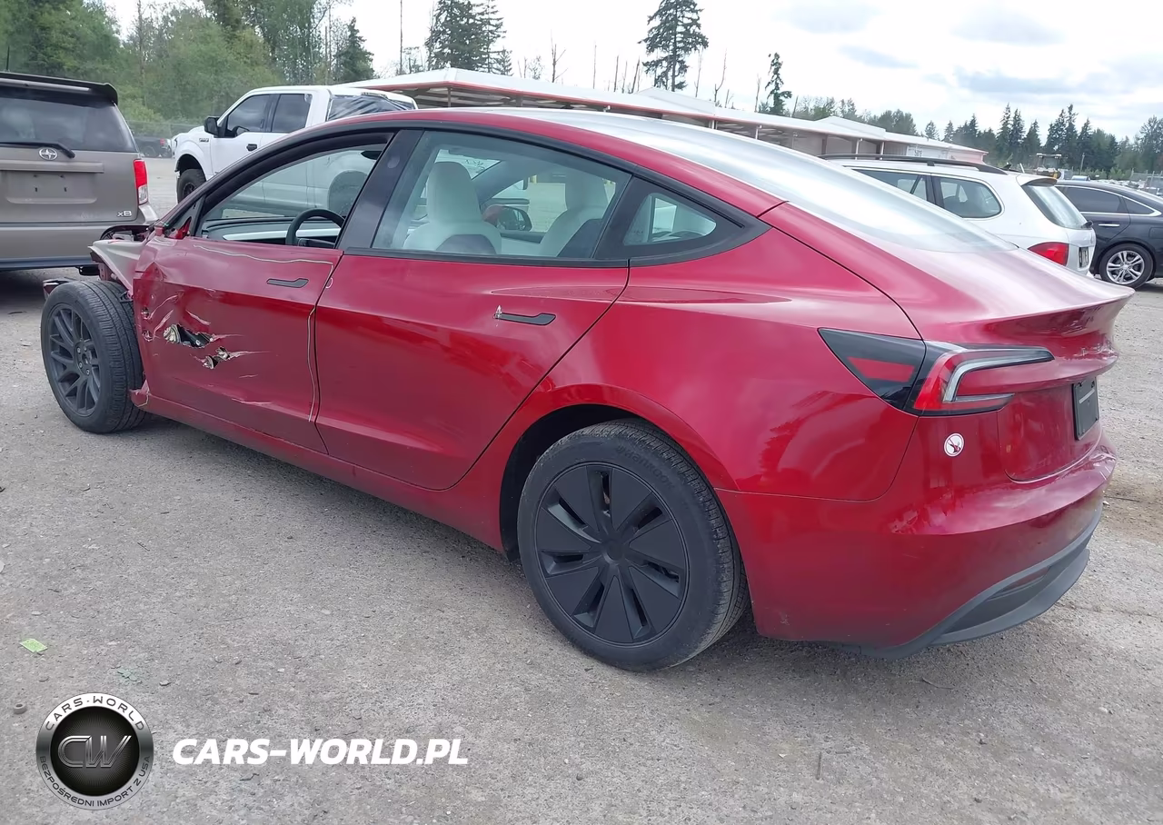 2025 Tesla Model 3 Long Range Rear-Wheel Drive-Standard Rear-Wheel Drive VIN:5YJ3E1EA8SF036982 - 3