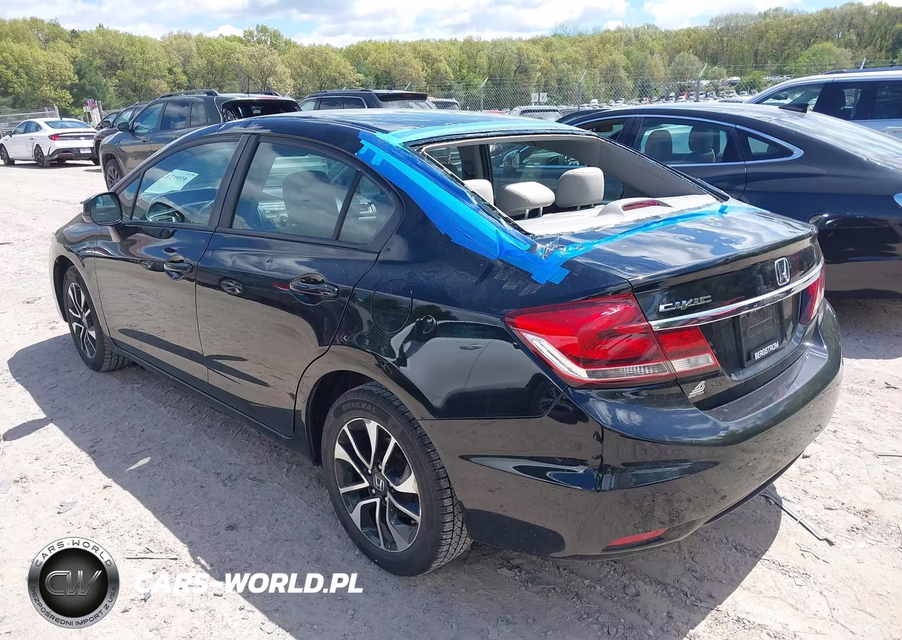 2013 Honda Civic Ex VIN:19XFB2F82DE030675 - 3