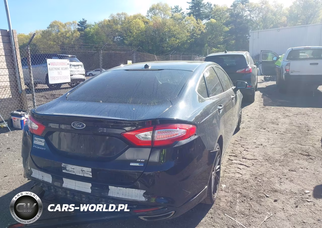2016 Ford Fusion Se VIN:3FA6P0T91GR108272 - 4