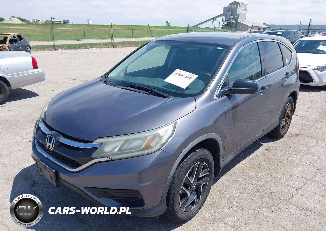 2016 Honda Cr-V Se VIN:5J6RM4H42GL039587 - 2