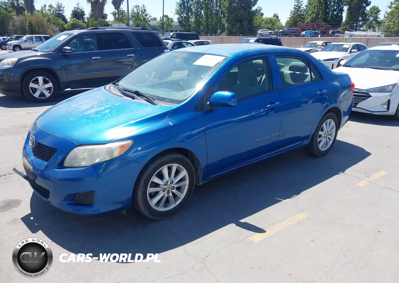 2009 Toyota Corolla Le VIN:JTDBL40E89J008101 - 2
