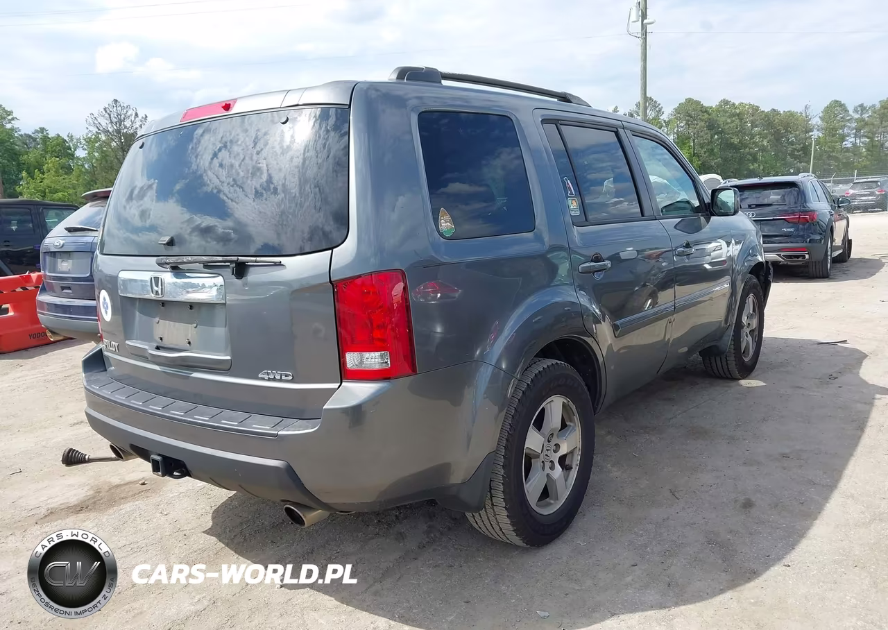 2011 Honda Pilot Ex VIN:5FNYF4H47BB013459 - 4