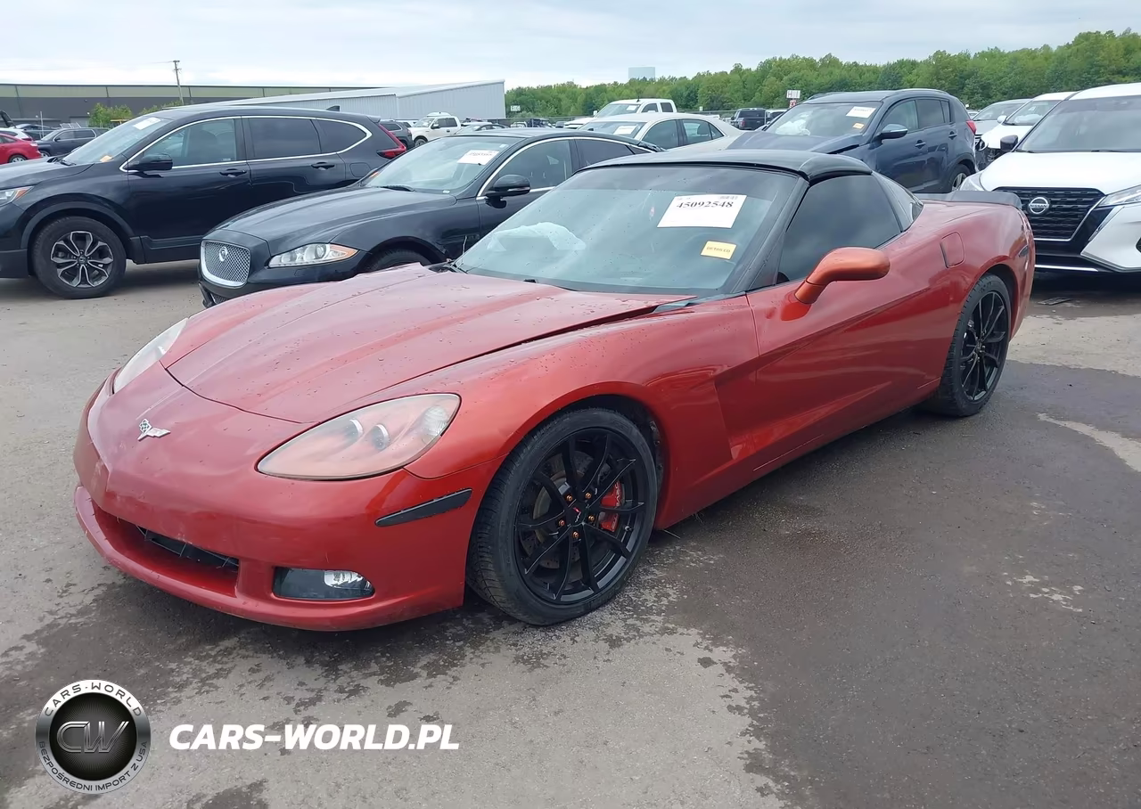 2005 Chevrolet Corvette VIN:1G1YY24U855100287 - 2
