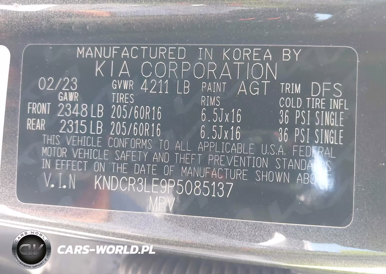 2023 Kia Niro Ex VIN:KNDCR3LE9P5085137 - 9