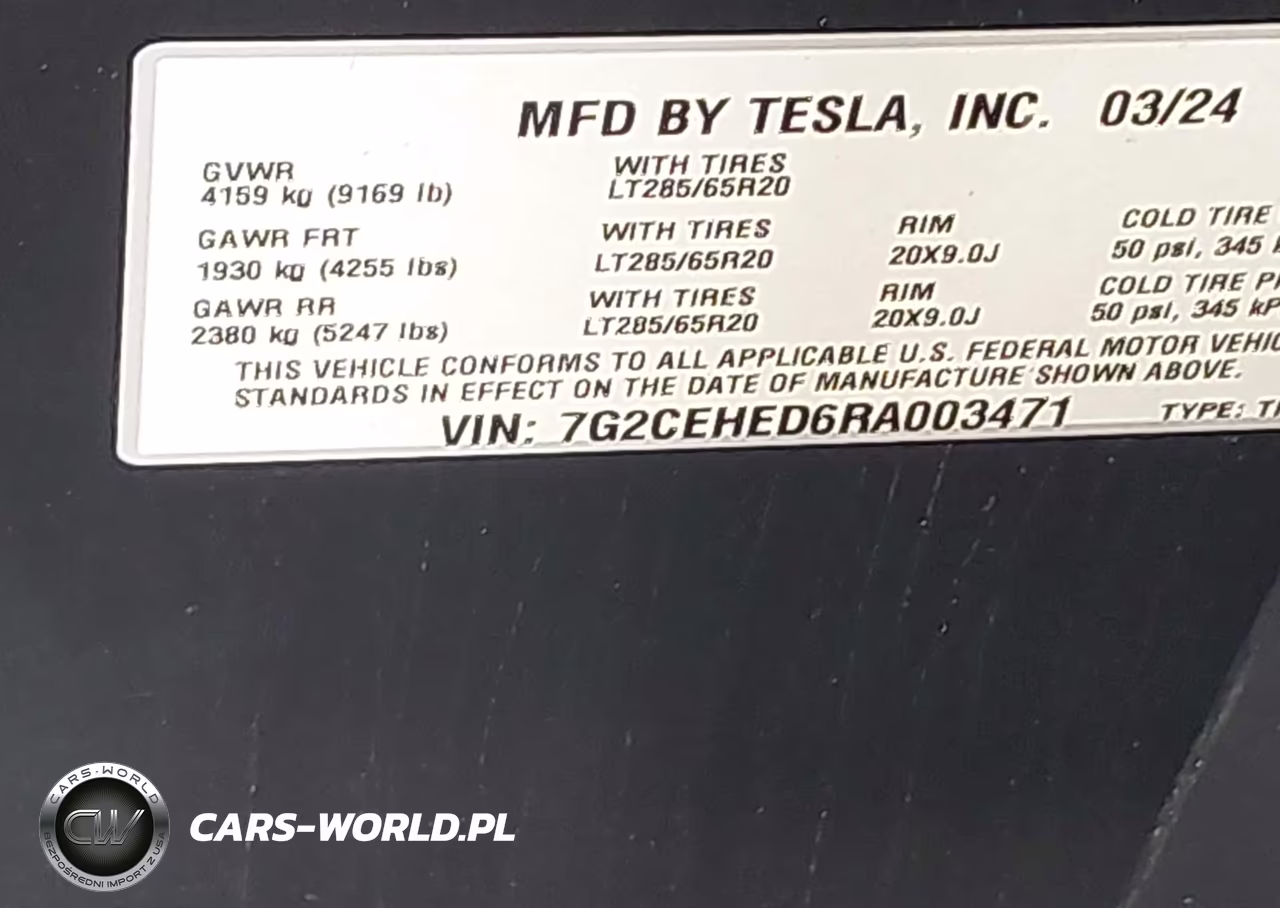 2024 Tesla Cybertruck All-Wheel Drive VIN:7G2CEHED6RA003471 - 9