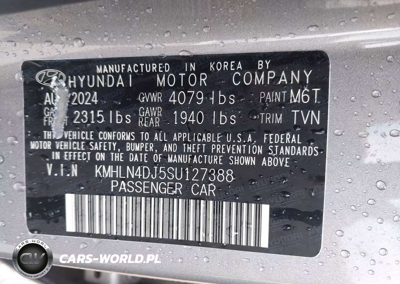 2025 Hyundai Elantra Hybrid Limited VIN:KMHLN4DJ5SU127388 - 9