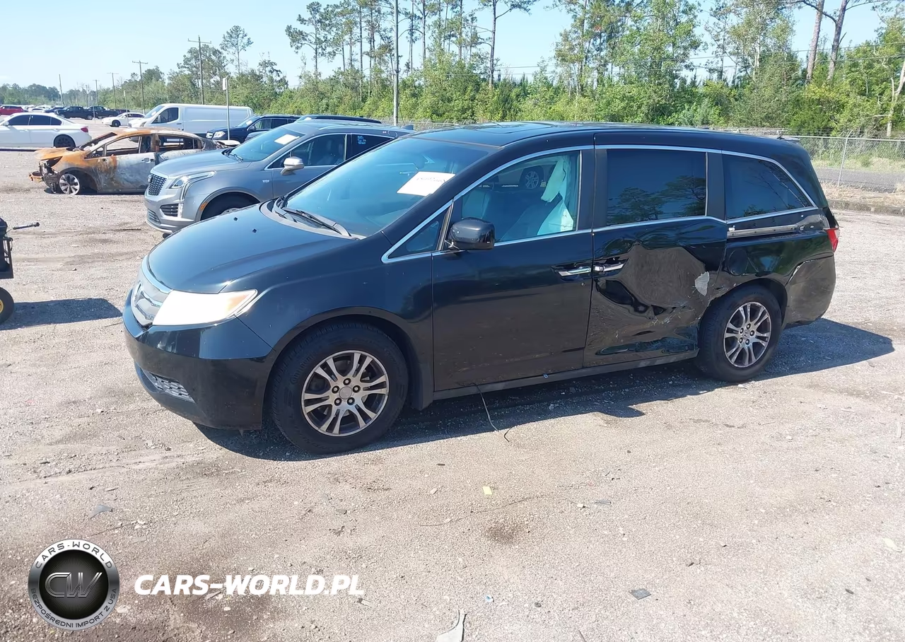 2012 Honda Odyssey Ex-L VIN:5FNRL5H63CB097141 - 2