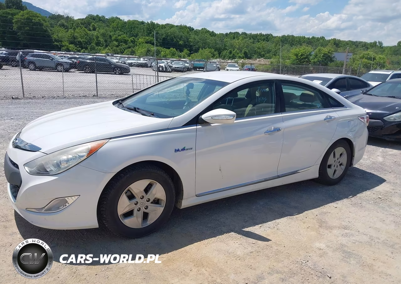 2011 Hyundai Sonata Hybrid VIN:KMHEC4A43BA000606 - 2