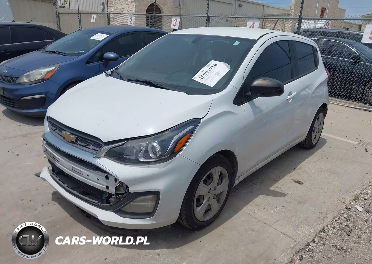 2019 Chevrolet Spark Ls Cvt VIN:KL8CB6SA3KC704882 - 2