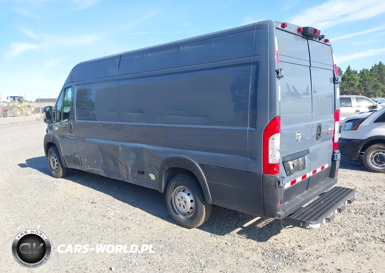 2021 Ram Promaster 3500 Cargo Van High Roof 159 Wb Ext VIN:3C6MRVJG3ME556758 - 3