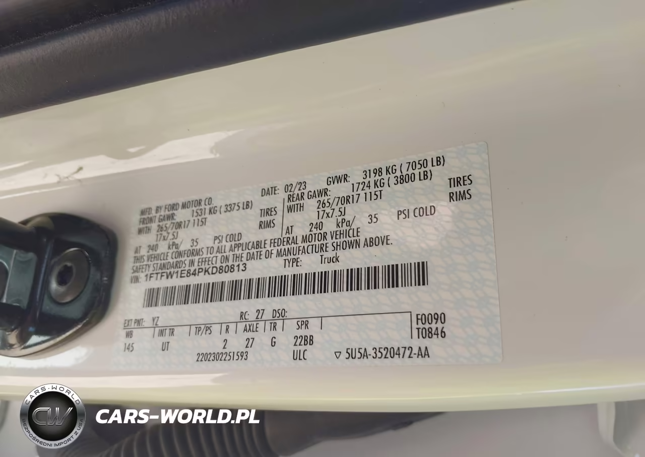 2023 Ford F-150 Xlt VIN:1FTFW1E84PKD80813 - 9