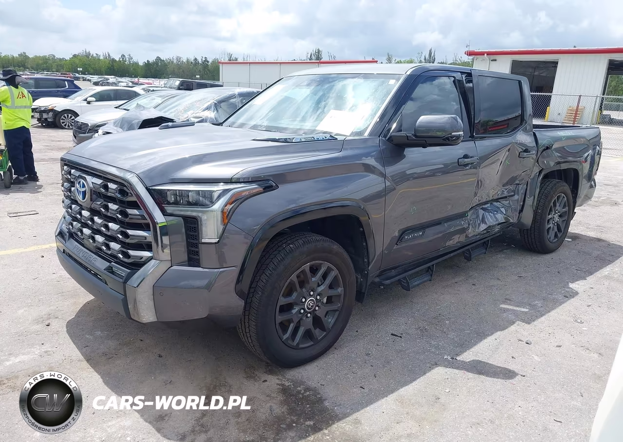 2023 Toyota Tundra Hybrid Platinum VIN:5TFNC5DB0PX030526 - 2