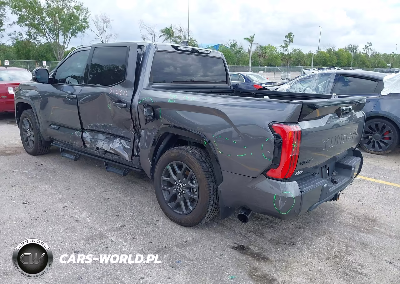 2023 Toyota Tundra Hybrid Platinum VIN:5TFNC5DB0PX030526 - 3