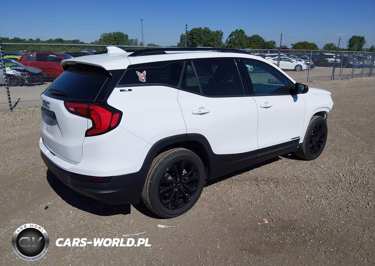 2021 GMC Terrain Fwd Sle VIN:3GKALMEV3ML351487 - 4
