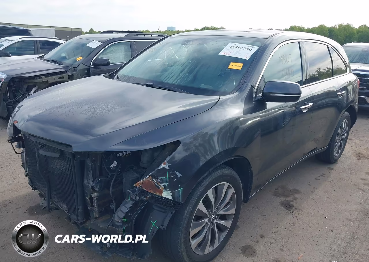 2016 Acura Mdx Technology Acurawatch Plus Packages-Technology Package VIN:5FRYD4H44GB046253 - 2