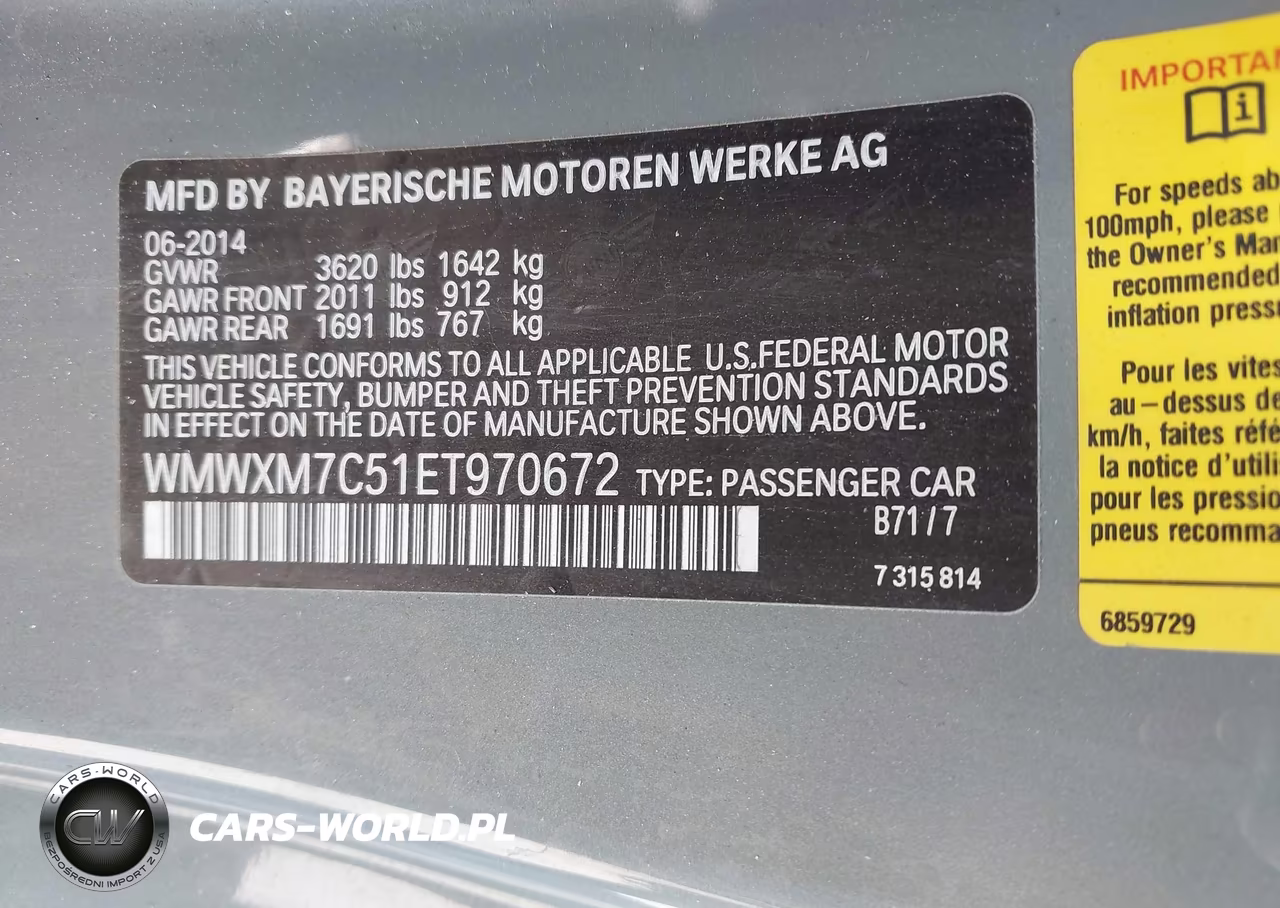 2014 Mini Hardtop Cooper S VIN:WMWXM7C51ET970672 - 9