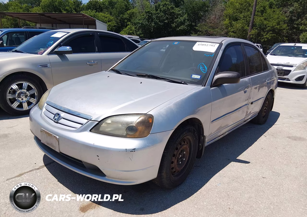 2003 Honda Civic Ex VIN:2HGES26783H588800 - 2