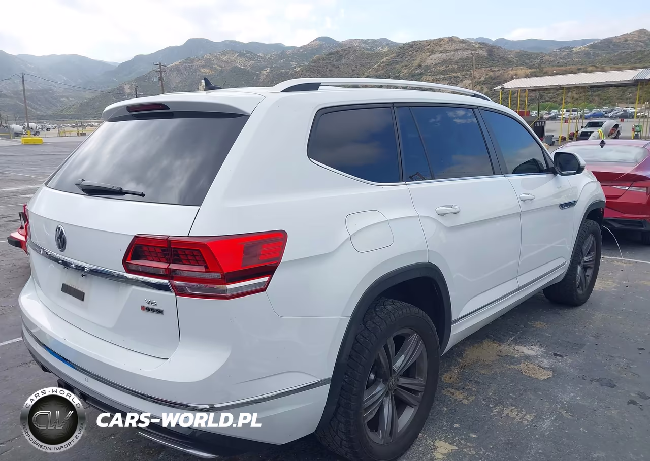 2019 Volkswagen Atlas 3.6L V6 Sel R-Line VIN:1V2RR2CA6KC622213 - 4