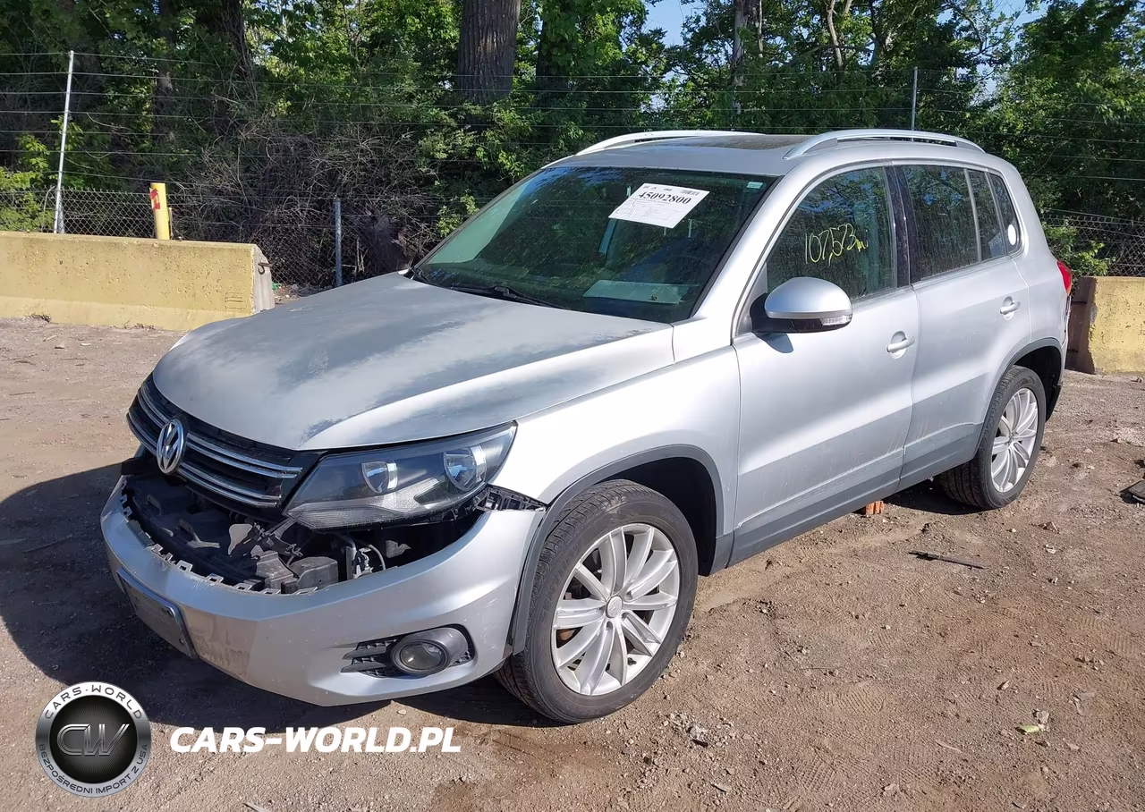 2012 Volkswagen Tiguan Se VIN:WVGBV7AXXCW559163 - 2