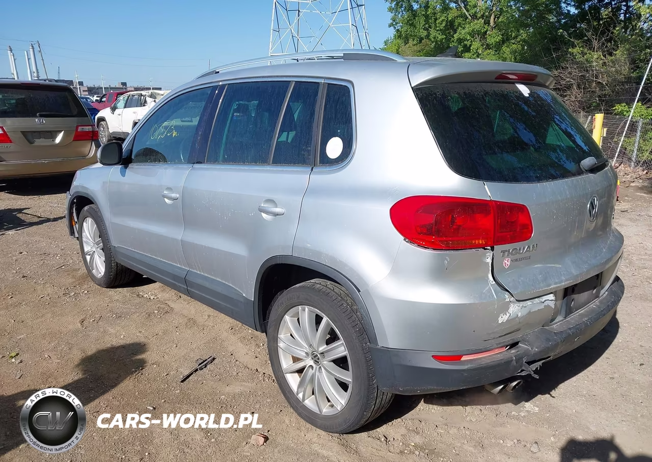 2012 Volkswagen Tiguan Se VIN:WVGBV7AXXCW559163 - 3