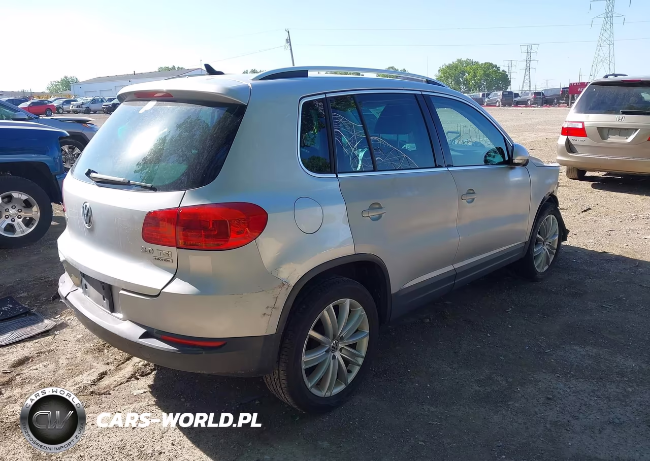 2012 Volkswagen Tiguan Se VIN:WVGBV7AXXCW559163 - 4