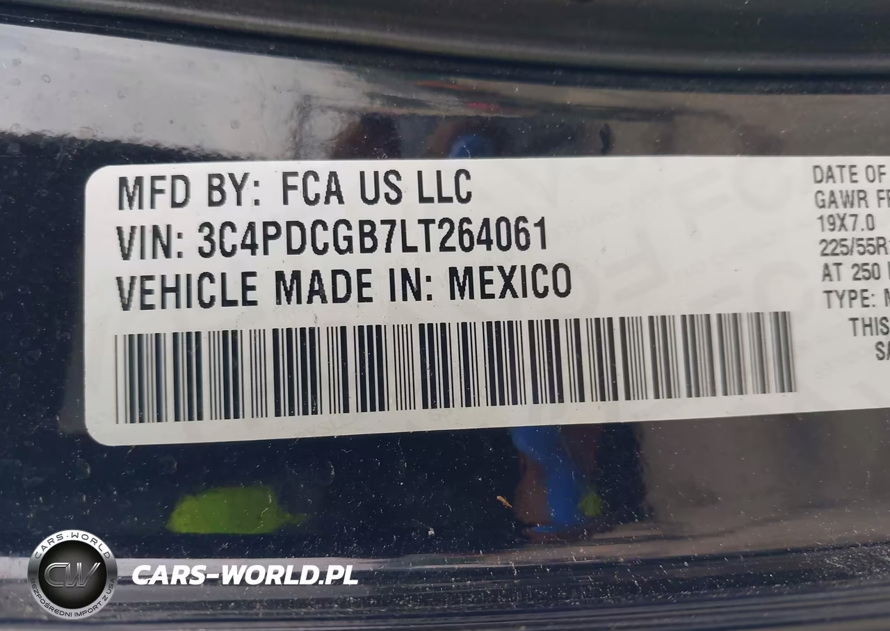 2020 Dodge Journey Crossroad VIN:3C4PDCGB7LT264061 - 9