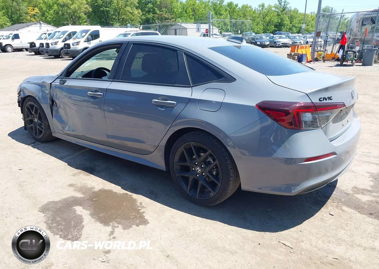 2026 Honda Civic Sport VIN:2HGFE2F51TH573601 - 3